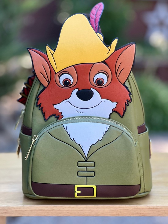 Loungefly Handbags - Loungefly Disney Robin Hood Cosplay Mini Backpack NWT
